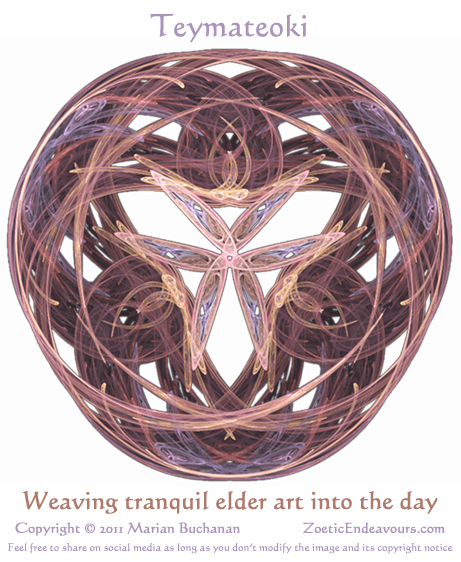 Teymateoki - Weaving tranquil elder art into the day